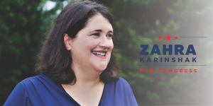 Zahra Karinshak for Congress