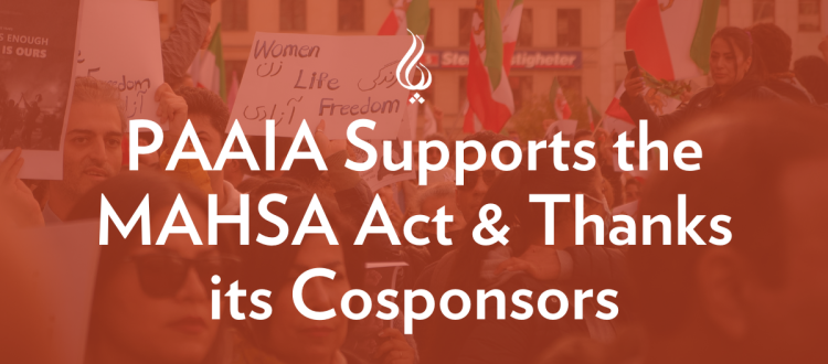 PAAIA Supports the MAHSA Act and Thanks its Cosponsors