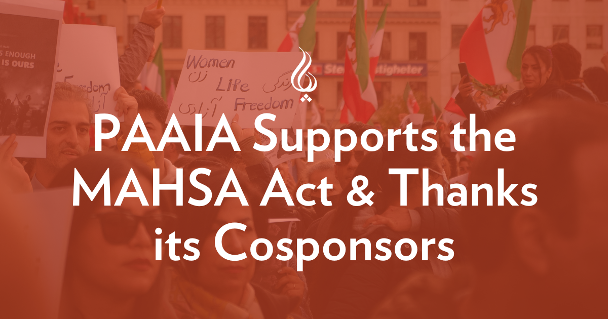 PAAIA Supports the MAHSA Act and Thanks its Cosponsors