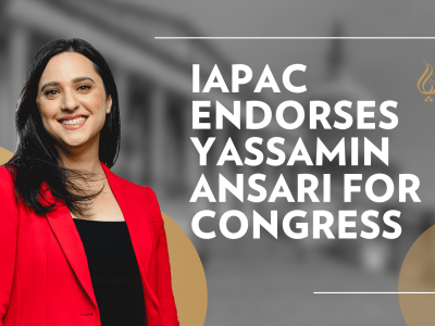 IAPAC Endorses Yassamin Ansari for Congress