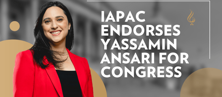 IAPAC Endorses Yassamin Ansari for Congress