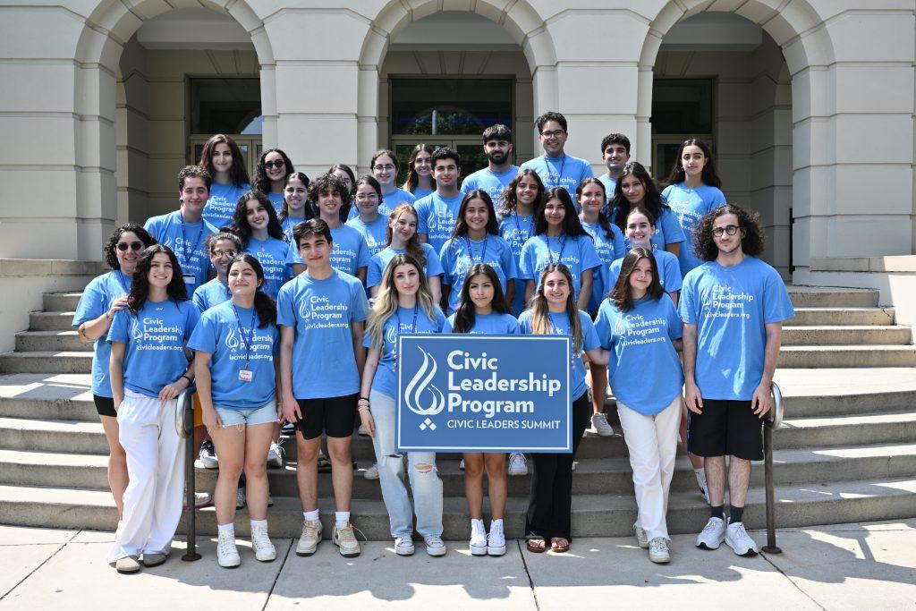 2023 Civic Leaders Summit Group Photo of Iranian American Youth