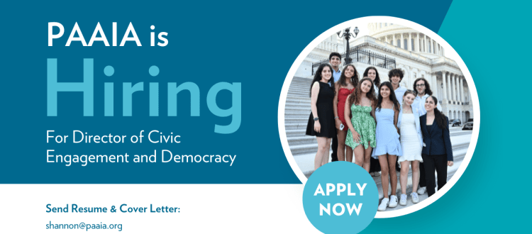 PAAIA is Seeking a Director of Civic Engagement and Democracy