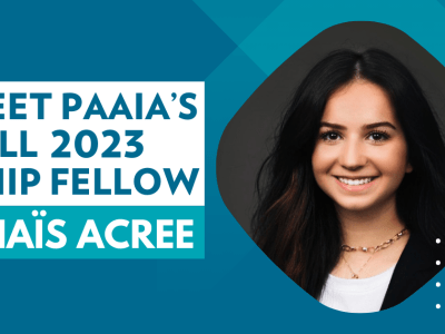Meet PAAIA's Fall 2023 CHIP Fellow Anaïs Acree