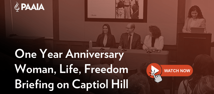 One Year Anniversary of Woman, Life, Freedom Congressional Briefing