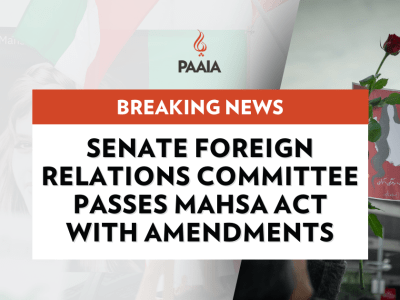 Senate Foreign Relations Committee (SFRC) Passes MAHSA Act with Amendments