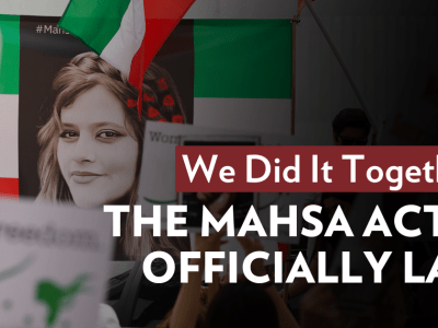 We Did It Together! The MAHSA Act is Officially Law!