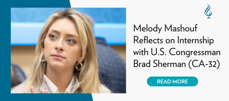 Spring CHIP Fellow Melody Mashouf Reflects on Internship with Brad Sherman
